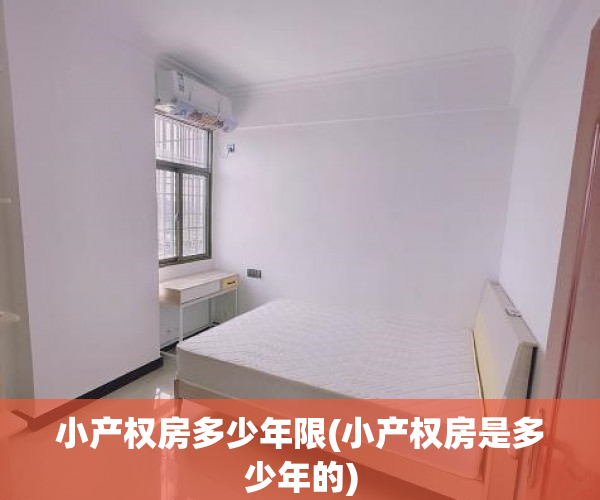 小产权房多少年限(小产权房是多少年的)