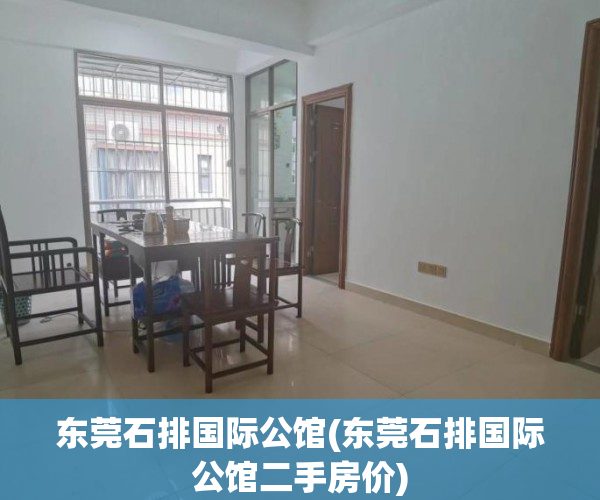 东莞石排国际公馆(东莞石排国际公馆二手房价)