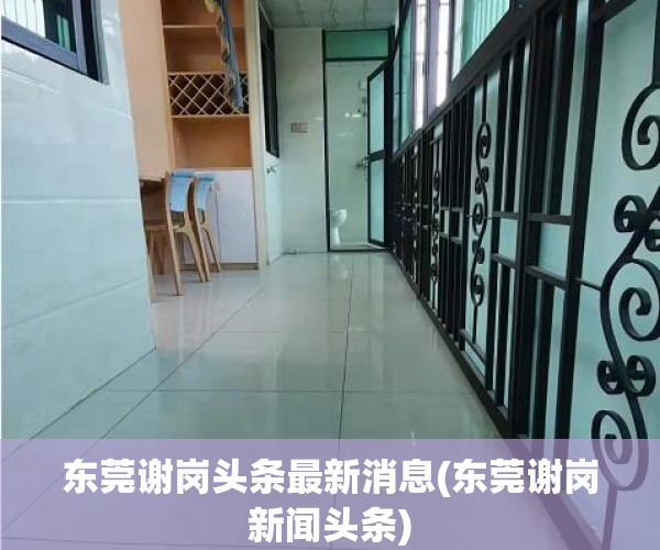 东莞谢岗头条最新消息(东莞谢岗新闻头条) 东莞谢岗头条最新消息(东莞谢岗新闻头条)