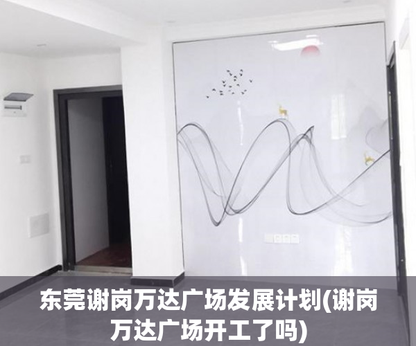 东莞谢岗万达广场发展计划(谢岗万达广场开工了吗)