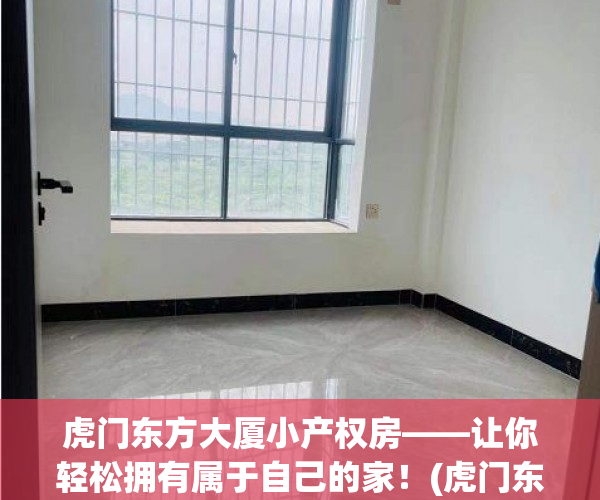 虎门东方大厦小产权房——让你轻松拥有属于自己的家！(虎门东方国际二手房怎么样)