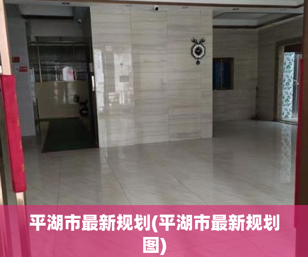平湖市最新规划(平湖市最新规划图)