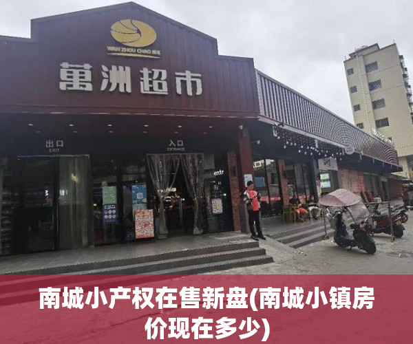 南城小产权在售新盘(南城小镇房价现在多少) 南城小产权在售新盘(南城小镇房价现在多少)