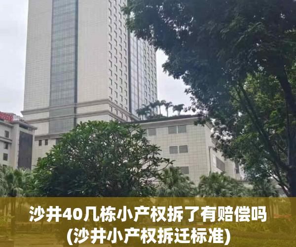 沙井40几栋小产权拆了有赔偿吗(沙井小产权拆迁标准)