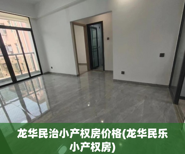 龙华民治小产权房价格(龙华民乐小产权房)