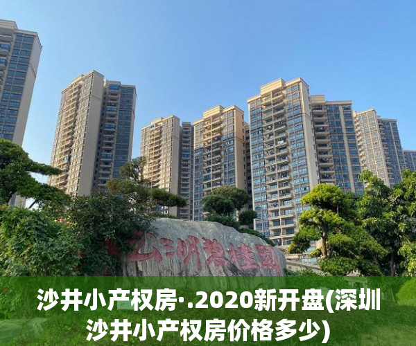 沙井小产权房·.2020新开盘(深圳沙井小产权房价格多少)
