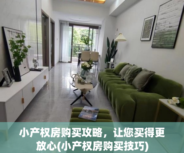小产权房购买攻略，让您买得更放心(小产权房购买技巧)