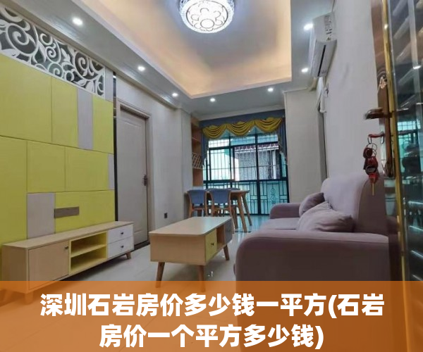 深圳石岩房价多少钱一平方(石岩房价一个平方多少钱) 深圳石岩房价多少钱一平方(石岩房价一个平方多少钱)