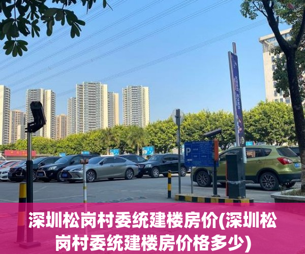 深圳松岗村委统建楼房价(深圳松岗村委统建楼房价格多少) 深圳松岗村委统建楼房价(深圳松岗村委统建楼房价格多少)