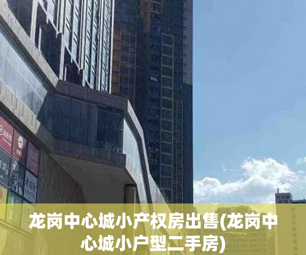 龙岗中心城小产权房出售(龙岗中心城小户型二手房) 龙岗中心城小产权房出售(龙岗中心城小户型二手房)