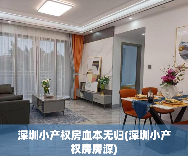 深圳小产权房血本无归(深圳小产权房房源) 深圳小产权房血本无归(深圳小产权房房源)