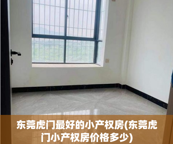 东莞虎门最好的小产权房(东莞虎门小产权房价格多少) 东莞虎门最好的小产权房(东莞虎门小产权房价格多少)