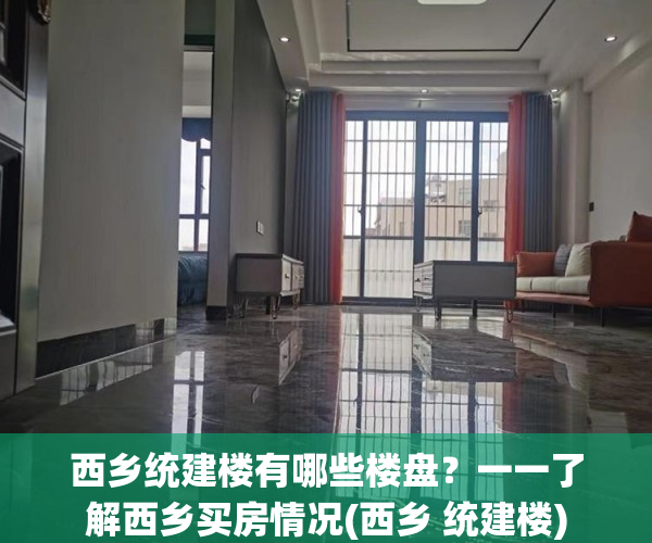 西乡统建楼有哪些楼盘？一一了解西乡买房情况(西乡 统建楼)