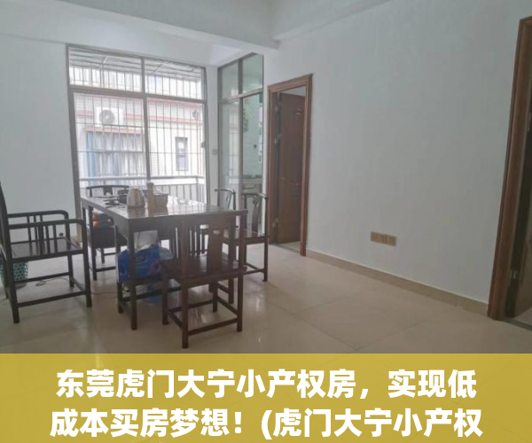 东莞虎门大宁小产权房，实现低成本买房梦想！(虎门大宁小产权房新盘)