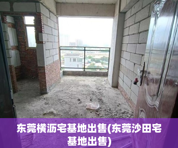 东莞横沥宅基地出售(东莞沙田宅基地出售) 东莞横沥宅基地出售(东莞沙田宅基地出售)