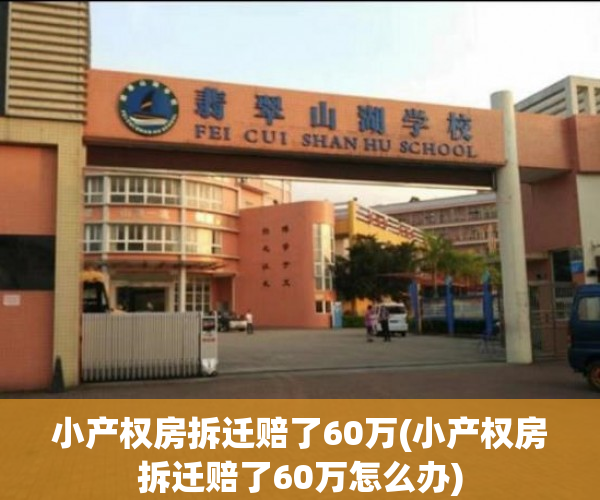 小产权房拆迁赔了60万(小产权房拆迁赔了60万怎么办) 小产权房拆迁赔了60万(小产权房拆迁赔了60万怎么办)