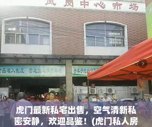 虎门最新私宅出售，空气清新私密安静，欢迎品鉴！(虎门私人房出售)