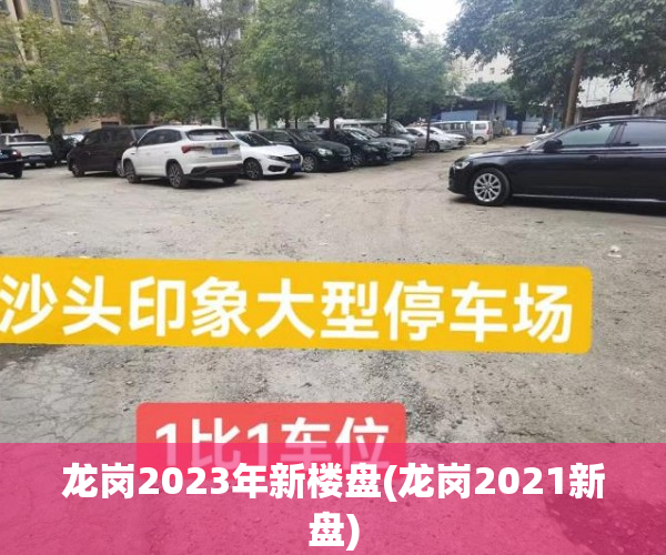 龙岗2023年新楼盘(龙岗2021新盘)