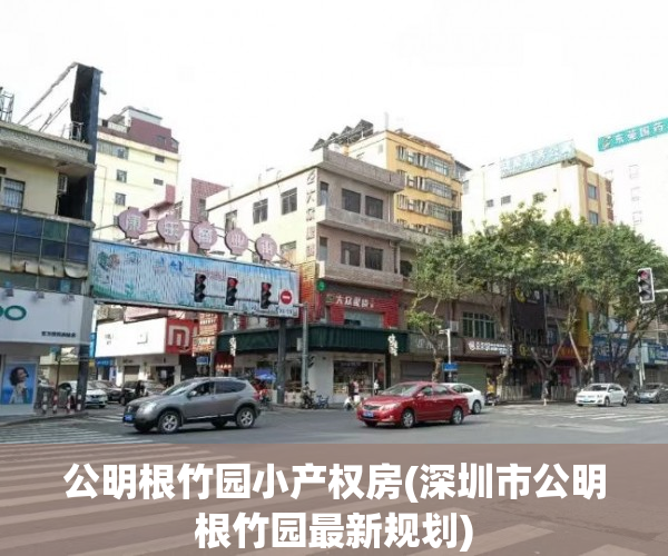 公明根竹园小产权房(深圳市公明根竹园最新规划) 公明根竹园小产权房(深圳市公明根竹园最新规划)
