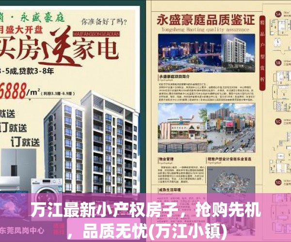 万江最新小产权房子，抢购先机，品质无忧(万江小镇)