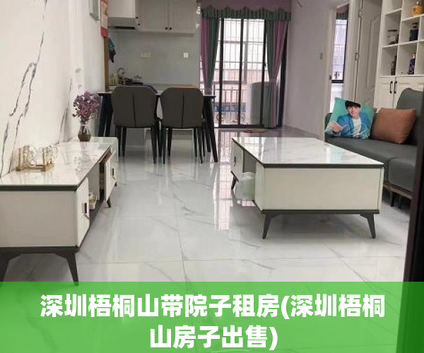 深圳梧桐山带院子租房(深圳梧桐山房子出售)