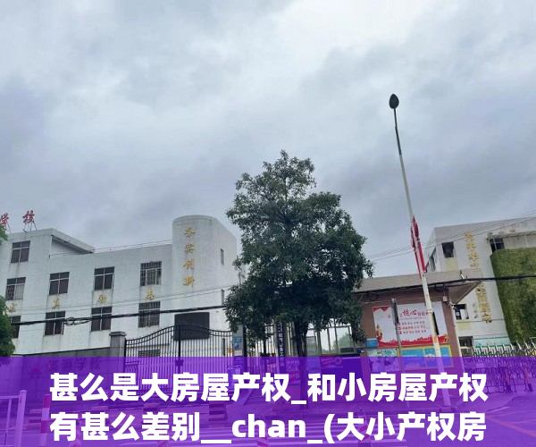 甚么是大房屋产权_和小房屋产权有甚么差别__chan_(大小产权房的根本区别)