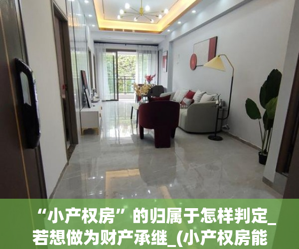 “小产权房”的归属于怎样判定_若想做为财产承继_(小产权房能作为遗产划分继承吗)