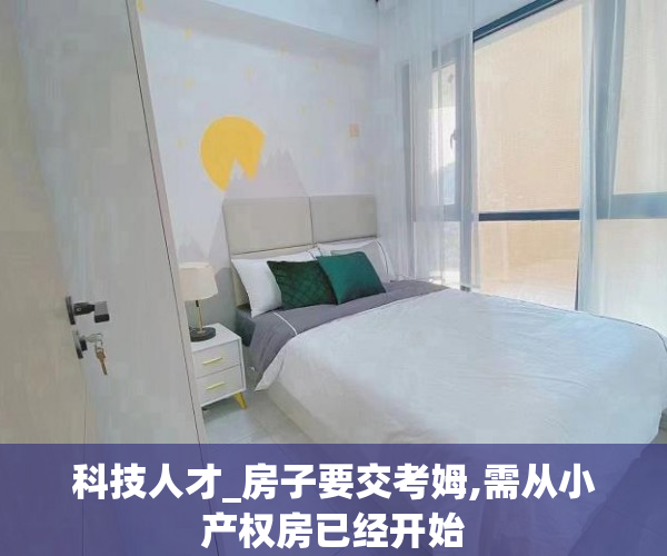科技人才_房子要交考姆,需从小产权房已经开始