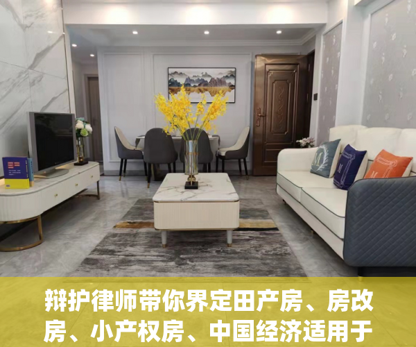辩护律师带你界定田产房、房改房、小产权房、中国经济适用于房..._chan_