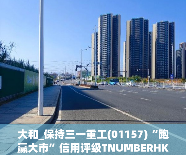 大和_保持三一重工(01157)“跑赢大市”信用评级TNUMBERHK降8.3%..