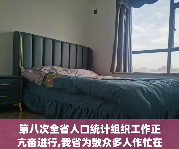 第八次全省人口统计组织工作正亢奋进行,我省为数众多人作忙在..(参加了第七次人口普查)