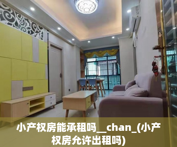 小产权房能承租吗__chan_(小产权房允许出租吗)