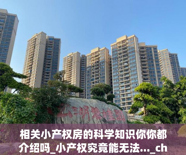 相关小产权房的科学知识你你都介绍吗_小产权究竟能无法..._chan_(小产权房合法吗)