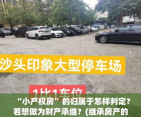 “小产权房”的归属于怎样判定？若想做为财产承继？(继承房产的产权性质)