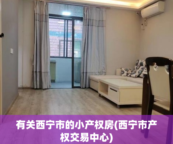 有关西宁市的小产权房(西宁市产权交易中心)