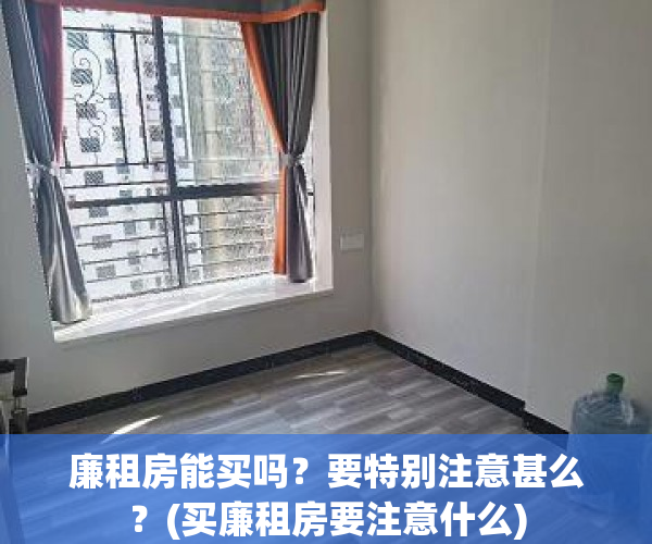 廉租房能买吗？要特别注意甚么？(买廉租房要注意什么)