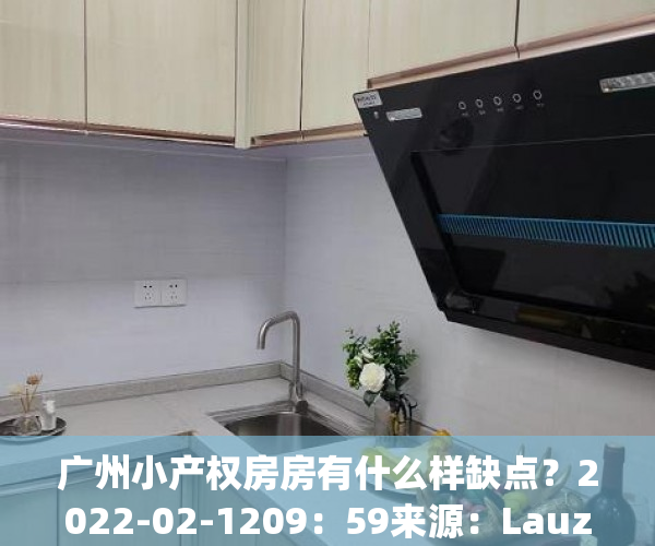 广州小产权房房有什么样缺点？2022-02-1209：59来源：Lauz分析不动产(广州小产权房是什么意思)
