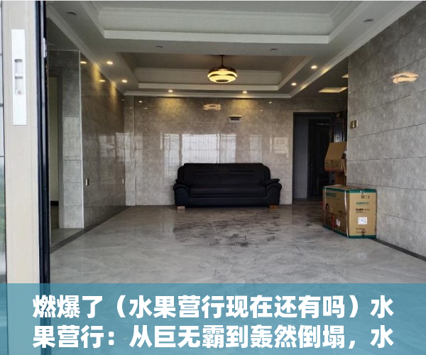 燃爆了（水果营行现在还有吗）水果营行：从巨无霸到轰然倒塌，水果营行易得刑期，