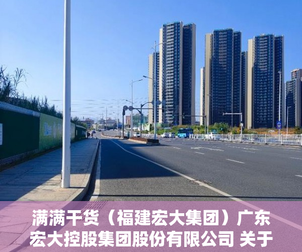 满满干货（福建宏大集团）广东宏大控股集团股份有限公司 关于2022年日常性关联交易预计的公告，广东宏巨投资集团有限公司，