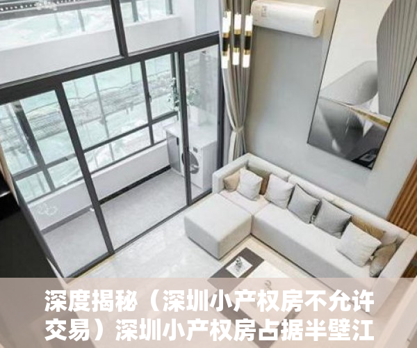 深度揭秘（深圳小产权房不允许交易）深圳小产权房占据半壁江山 风险巨大交易仍活跃，深圳小产权房购买的风险，