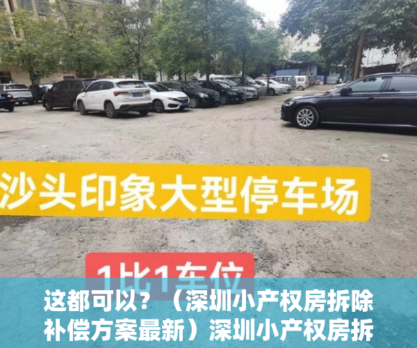 这都可以？（深圳小产权房拆除补偿方案最新）深圳小产权房拆迁补偿案例分析，深圳小产权房拆除补偿方案公示，