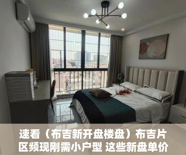 速看（布吉新开盘楼盘）布吉片区频现刚需小户型 这些新盘单价40000元平起，布吉高档楼盘，