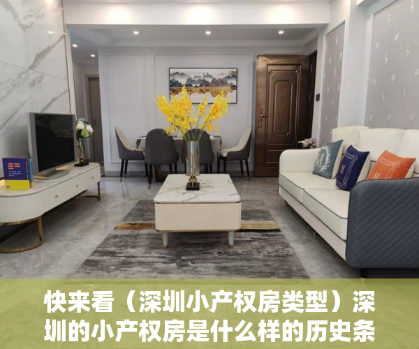 快来看（深圳小产权房类型）深圳的小产权房是什么样的历史条件下产生的？，深圳小产权房问题，