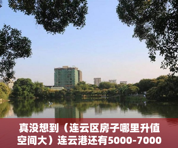 真没想到（连云区房子哪里升值空间大）连云港还有5000-7000元㎡的优质楼盘？还不赶紧看！，连云区房价会升值吗，
