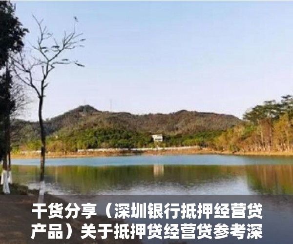 干货分享（深圳银行抵押经营贷产品）关于抵押贷经营贷参考深圳的，深圳抵押贷款需要些什么条件，