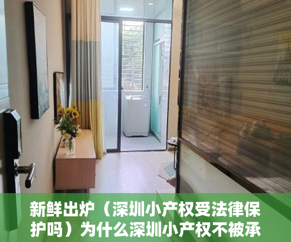新鲜出炉（深圳小产权受法律保护吗）为什么深圳小产权不被承认 还依然存在的原因，深圳小产权卖不出去，