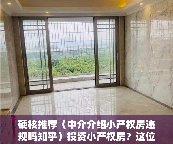 硬核推荐（中介介绍小产权房违规吗知乎）投资小产权房？这位房产中介，骗了2000多万元……，中介介绍小产权房违规吗怎么举报，
