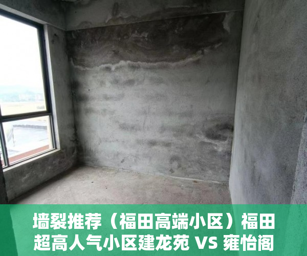 墙裂推荐（福田高端小区）福田超高人气小区建龙苑 VS 雍怡阁？，深圳福田高档住宅小区，