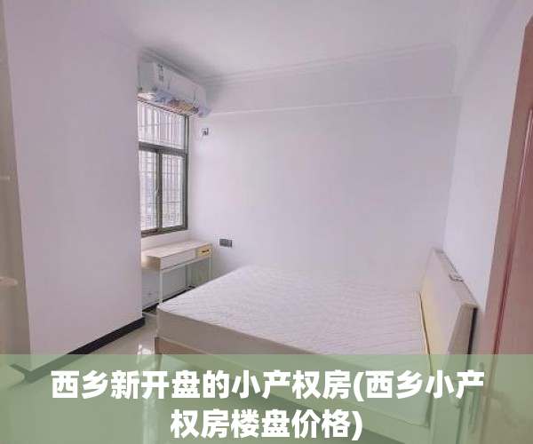 西乡新开盘的小产权房(西乡小产权房楼盘价格) 西乡新开盘的小产权房(西乡小产权房楼盘价格)