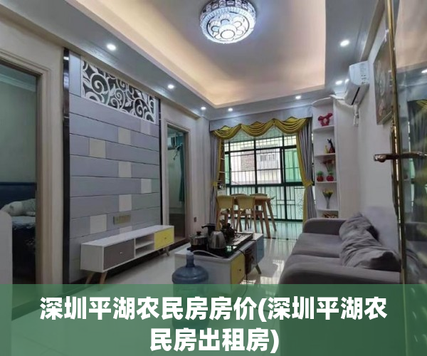 深圳平湖农民房房价(深圳平湖农民房出租房)